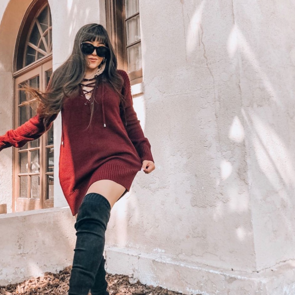 Sweater dress